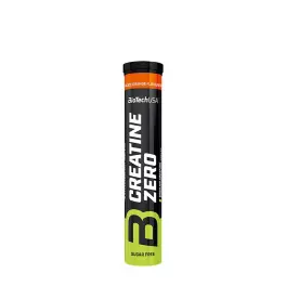   BioTechUSA Creatine Zero Effervescent Tablet (18 Compressa effervescente, Arancia Rossa)