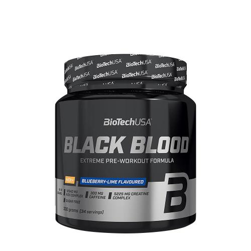 BioTechUSA Black Blood NOX+ (330 g, Blueberry Lime)