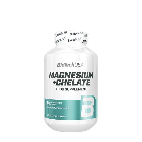 BioTechUSA Magnesium + Chelate (60 Capsules)