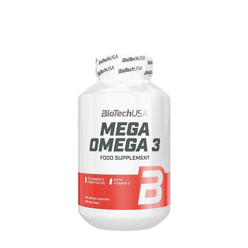 BioTechUSA Mega Omega 3 (180 Capsules)