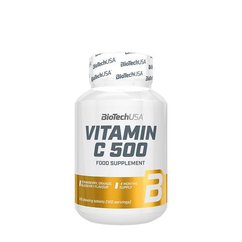 BioTechUSA Vitamin C 500 (120 Chewables)