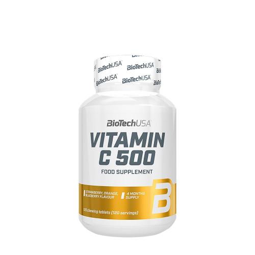 BioTechUSA Vitamin C 500 (120 Compresse da masticare)