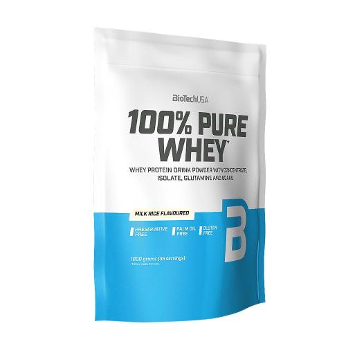 BioTechUSA 100% Pure Whey (1000 g, Crema di Riso)