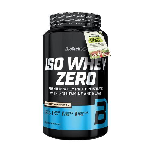 BioTechUSA Iso Whey Zero  (908 g, Biscotto al Cioccolato e Crema )