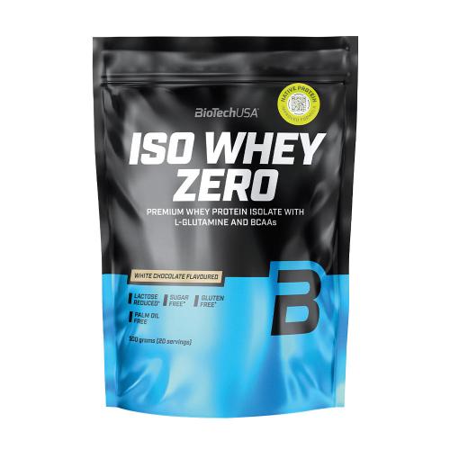 BioTechUSA Iso Whey Zero  (500 g, Cioccolato Bianco)