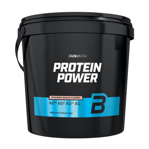 BioTechUSA Protein Power (4000 g, Fragola Banana)