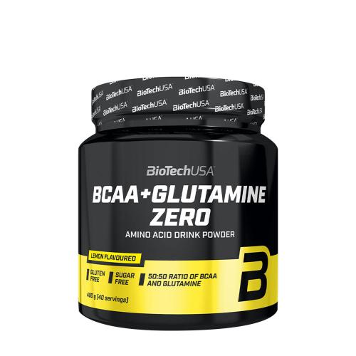 BioTechUSA BCAA+Glutamine Zero  (480 g, Limone)