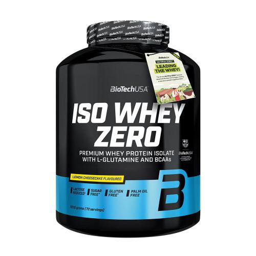 BioTechUSA Iso Whey Zero  (1816 g, Cheesecake al limone)