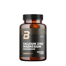  BioTechUSA Calcium Zinc Magnesium from Organic Sources (90 Compressa)