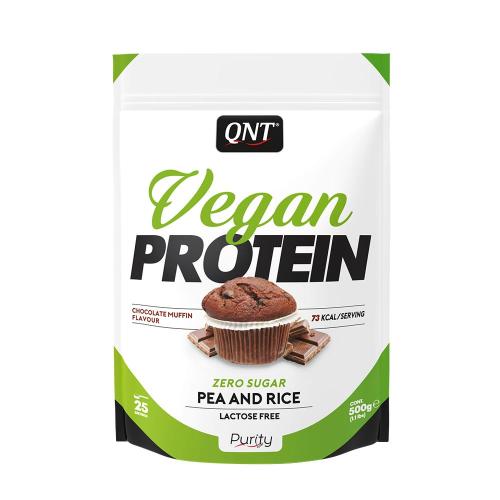 Qnt Vegan Protein Powder (500 g, Muffin al Cioccolato)