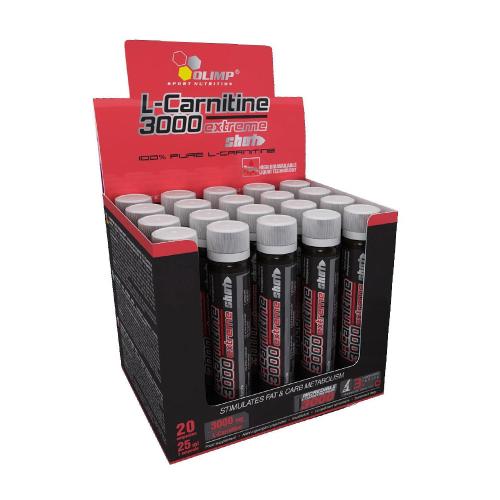 Olimp Sport L-Carnitine 3000 Extreme Shot (20 x 25ml, Ciliegia)