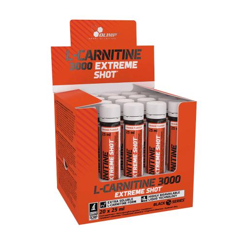 Olimp Sport L-Carnitine 3000 Extreme Shot (20 x 25ml, Arancia)