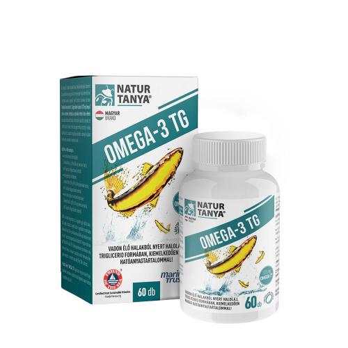 Natur Tanya Mega Omega-3 - Wild Fish Oil (60 Capsule morbida)