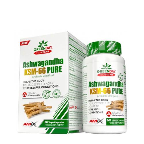 Amix GreenDays® ProVegan Ashwagandha KSM-66 Pure (60 Capsule)