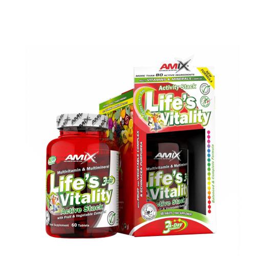 Amix Life's Vitality Active Stack (60 Compressa)
