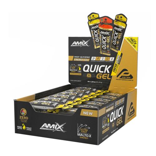 Amix Performance QUICK Energy Gel (40 x 45g, Limone)