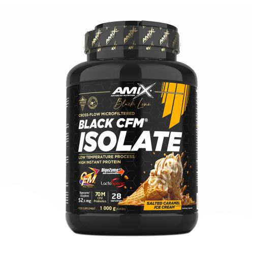 Amix Black Line Black CFM Isolate (1000 g, Gelato al Caramello Salato)