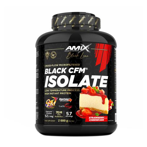 Amix Black Line Black CFM Isolate (2000 g, Cheescake alla fragola)