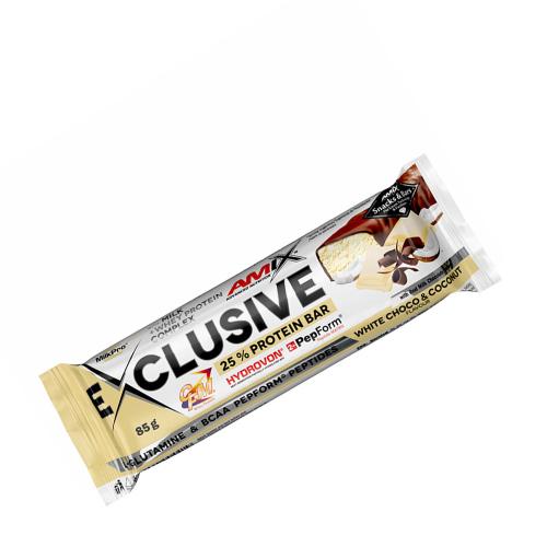 Amix Exclusive Protein Bar (85 g, Cioccolato Bianco)