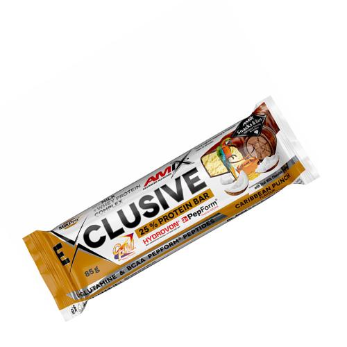 Amix Exclusive Protein Bar (85 g, Caribbean Punch)