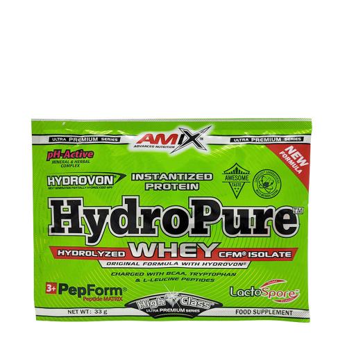 Amix Siero di latte idrolizzato di alta qualità HydroPure CFM - HydroPure High Class Hydrolyzed Whey CFM (33 g, Vaniglia Cremosa)