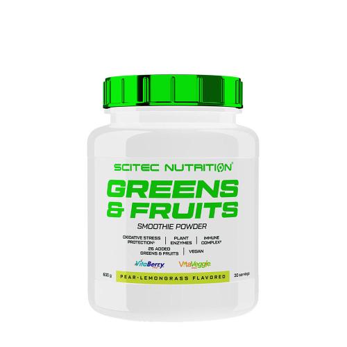 Scitec Nutrition Vita Greens & Fruits (600 g, Pera-melissa vera)