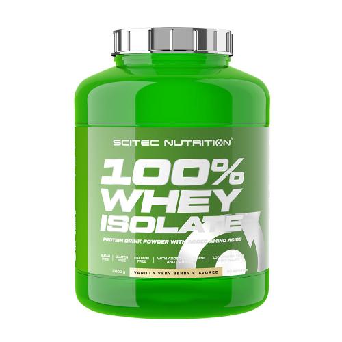 Scitec Nutrition 100% Whey Isolate (2000 g, Vaniglia - frutti di bosco)