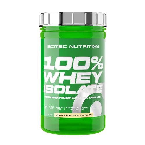 Scitec Nutrition 100% Whey Isolate (700 g, Vaniglia - frutti di bosco)