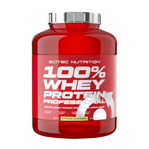 Scitec Nutrition 100% Whey Protein Professional (2350 g, Banana)