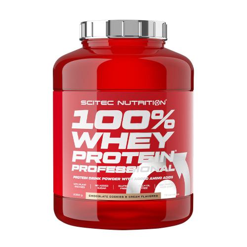 Scitec Nutrition 100% Whey Protein Professional (2350 g, Biscotto al Cioccolato)
