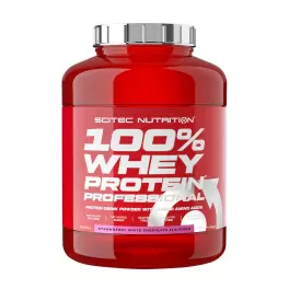   Scitec Nutrition 100% Whey Protein Professional (2350 g, Cioccolato Bianco alla Fragola)