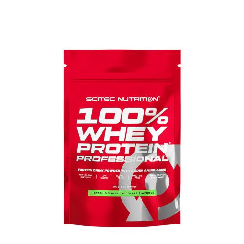 Scitec Nutrition 100% Whey Protein Professional (500 g, Pistacchio-cioccolato bianco)