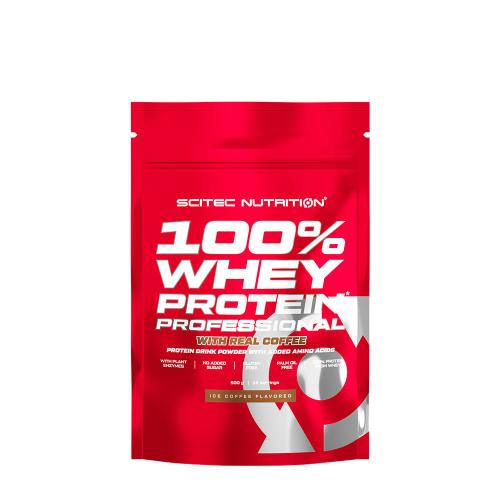 Scitec Nutrition 100% Whey Protein Professional (500 g, Caffè freddo)