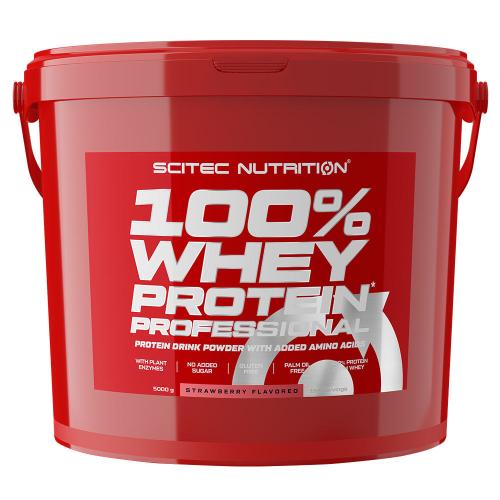Scitec Nutrition 100% Whey Protein Professional (5000 g, Fragola)