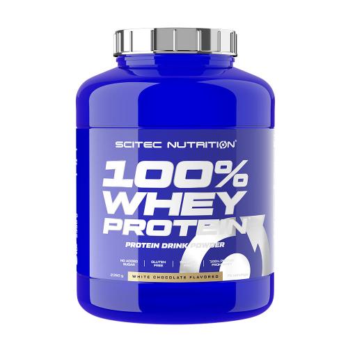 Scitec Nutrition 100% Whey Protein (2350 g, Cioccolato Bianco)