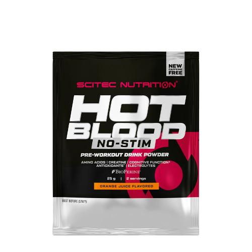 Scitec Nutrition Hot Blood No-Stim (25 g, Succo d'Arancia)