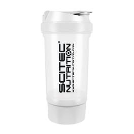 Scitec Nutrition Traveller Shaker (500 ml, Bianco)