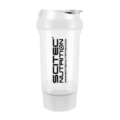 Scitec Nutrition Traveller Shaker (500 ml, Bianco)