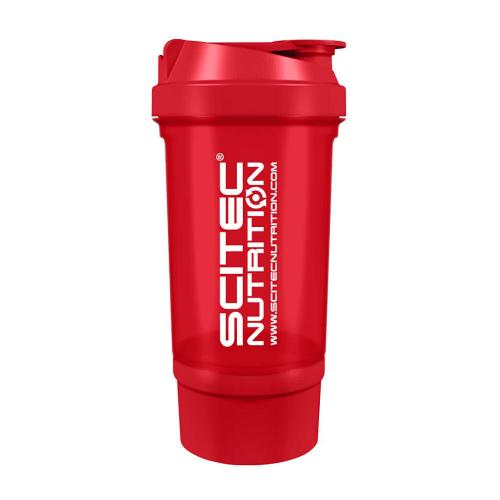 Scitec Nutrition Traveller Shaker (500 ml, Rosso)