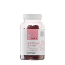  USA medical HAIR VITAMIN GUMMIES (60 Caramella gommosa, Lampone)