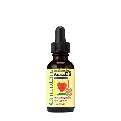 ChildLife Vitamin D3 Drops (30 ml, Bacche)