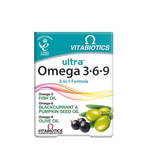 Vitabiotics Ultra Omega 3-6-9 - Ultra Omega 3-6-9 (60 Capsule)