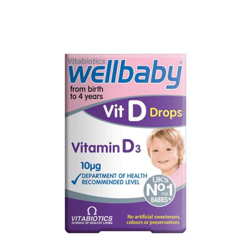 Vitabiotics Wellbaby Vitamina D in gocce - Wellbaby Vitamin D Drops (30 ml)