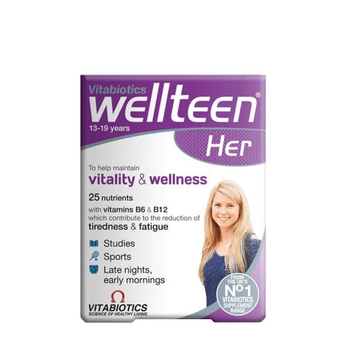Vitabiotics Wellteen Lei - Wellteen Her (30 Compressa)