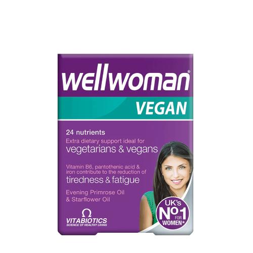 Vitabiotics Wellwoman Vegan (60 Compressa)