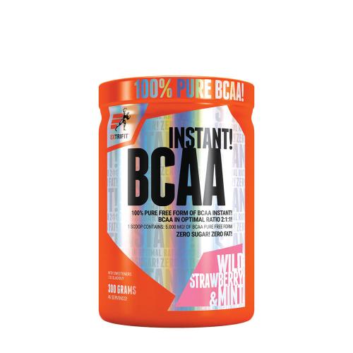 Extrifit BCAA istantanei - BCAA Instant (300 g, Menta e fragola)