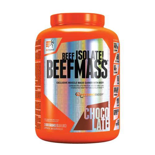 Extrifit Carne di manzo - Beefmass (3000 g, Cioccolato)