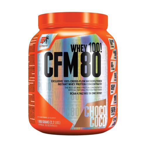 Extrifit CFM Siero di latte istantaneo 80 - CFM Instant Whey 80 (1000 g, Cocco al Cioccolato)