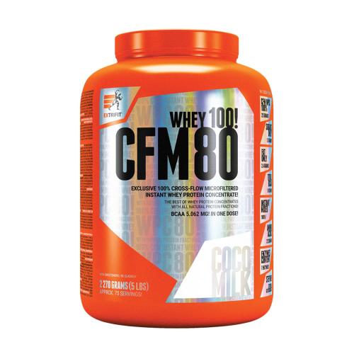 Extrifit CFM Siero di latte istantaneo 80 - CFM Instant Whey 80 (2270 g, Cioccolato al Latte)