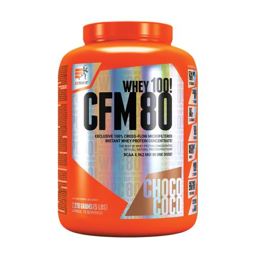 Extrifit CFM Siero di latte istantaneo 80 - CFM Instant Whey 80 (2270 g, Cocco al Cioccolato)